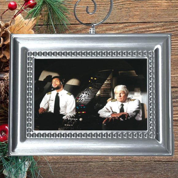 Airplane Kareem Abdul Jabbar Retro Movie Memorabilia Christmas Tree‎ Ornament - Picture 1 of 3